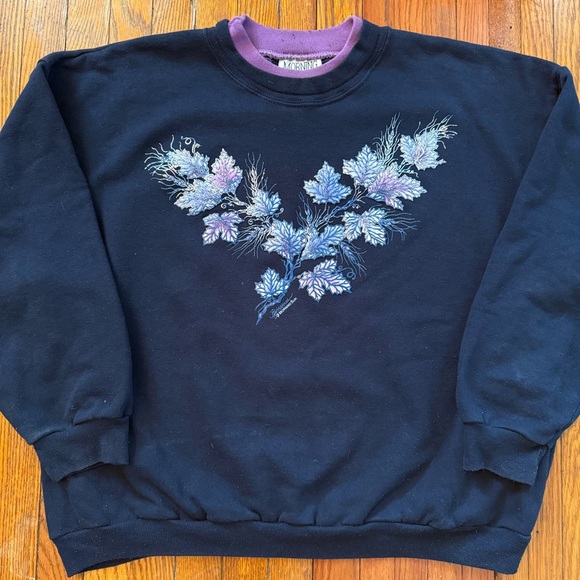 morning sun Sweaters - 90’s Granny Morning Sun Vintage Crewneck Sweater